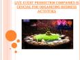 live event production companies (1) PowerPoint PPT Presentation