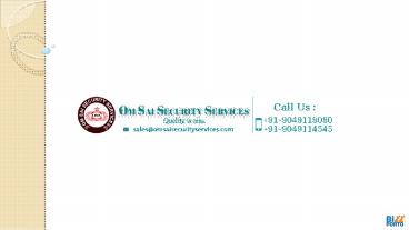 Residential Housekeeping Services in Mumbai - Om Sai Security Services