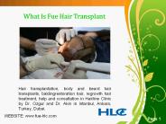 Hair Transplant In Ankara