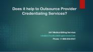 Does it help to Outsource Provider Credentialing Services