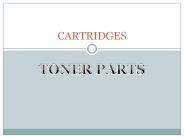 Cartridges
