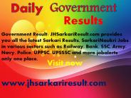 Latest Government Results (3)
