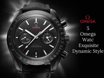 5 Omega Watches With Exquisite Dynamic Style