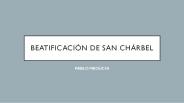Pablo Meouchi - Beatificación San Chárbel