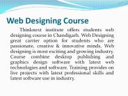 Learn professional web designing course & training - Chandigarh (1)