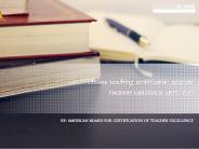 Online teaching certification subjects