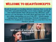 Readykoncepts.com.au : Search Engine Optimisation Brisbane 