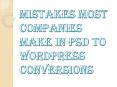 Quality Control Process of PSD to WordPress Conversion PowerPoint PPT Presentation