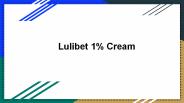 Lulibet 1% cream