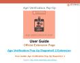 Age Verification Pop-Up - Magento® 2 Extension - User Guide PowerPoint PPT Presentation