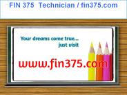 FIN 375 Education Technician / fin375.com