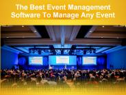 The Best Event Management Software To Manage Any Event