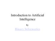 What is Artificial Intelligence?