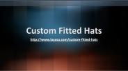 Custom Fitted Hats