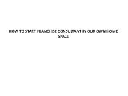 Franchise Consultants In Chennai