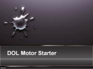 DOL Motor Starter