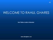Tattoo Studio Based in Mumbai - Rahul Ghare
