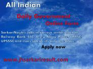 , Latest Government Online Form