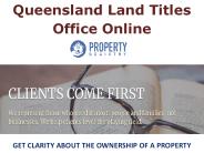 Queensland Land Titles Office Directly Search