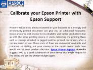 Calibrate your Best Epson Printer with Epson Support