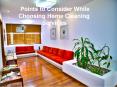 Points to Consider While Choosing Home Cleaning Services | SmartFind PowerPoint PPT Presentation
