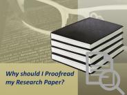 Proofreading your Research Paper