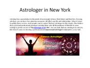 Best astrologer in new york