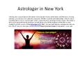 Astrologer in new york PowerPoint PPT Presentation