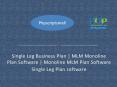 Single Leg Business Plan | MLM Monoline Plan Software | Monoline MLM Plan Software PowerPoint PPT Presentation