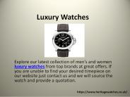 Luxury Watches