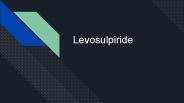 Levosulpiride