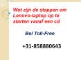 Wat zijn de stappen om Lenovo-laptop op te starten vanaf een cd (1) PowerPoint PPT Presentation