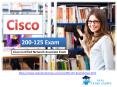 200-125 Cisco Real Exam Questions - 100% Free Passing Guarantee PowerPoint PPT Presentation