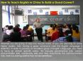 How to Teach English in China to Build a Good Career? PowerPoint PPT Presentation