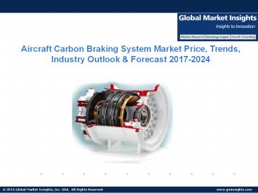 Aircraft Carbon Braking System Market Analysis, Trends and Forecast, 2017-2024