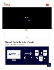 Microsoft Flow for Dynamics NAV data