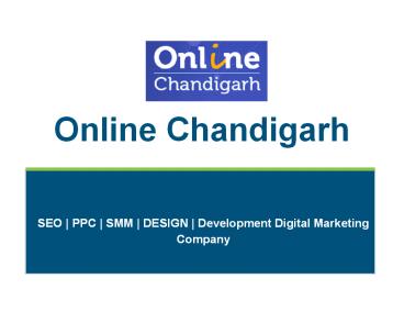 SEO Company in Chandigarh
