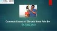 Common Causes of Chronic Knee Pain by Dr Niraj Vora PowerPoint PPT Presentation