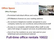 Conference Room Rentals 10017