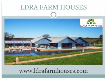 An iconic Delhi Farmhouse with approved LDRA policy.