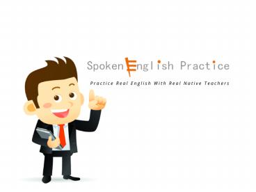 English speaking practice