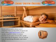 Cedar Barrel Sauna