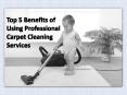 Top 5 Benefits of Using Professional Carpet Cleaning Services PowerPoint PPT Presentation