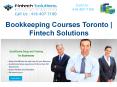 Bookkeeping Courses Toronto | Fintech Solutions PowerPoint PPT Presentation