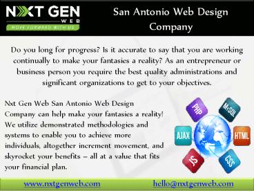 San Antonio Web Design