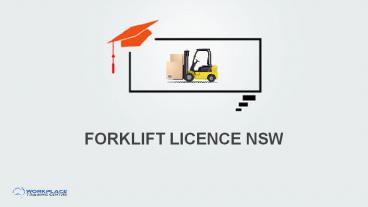 Forklift Licence NSW