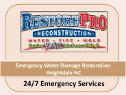 Emergency Water Damage Restoration Knightdale NC