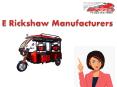E Rickshaw Manufacturers PowerPoint PPT Presentation