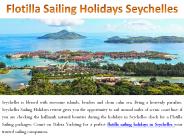 Flotilla Sailing Holidays in Seychelles