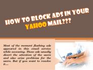How to Block Ads in Your Yahoo Mail?